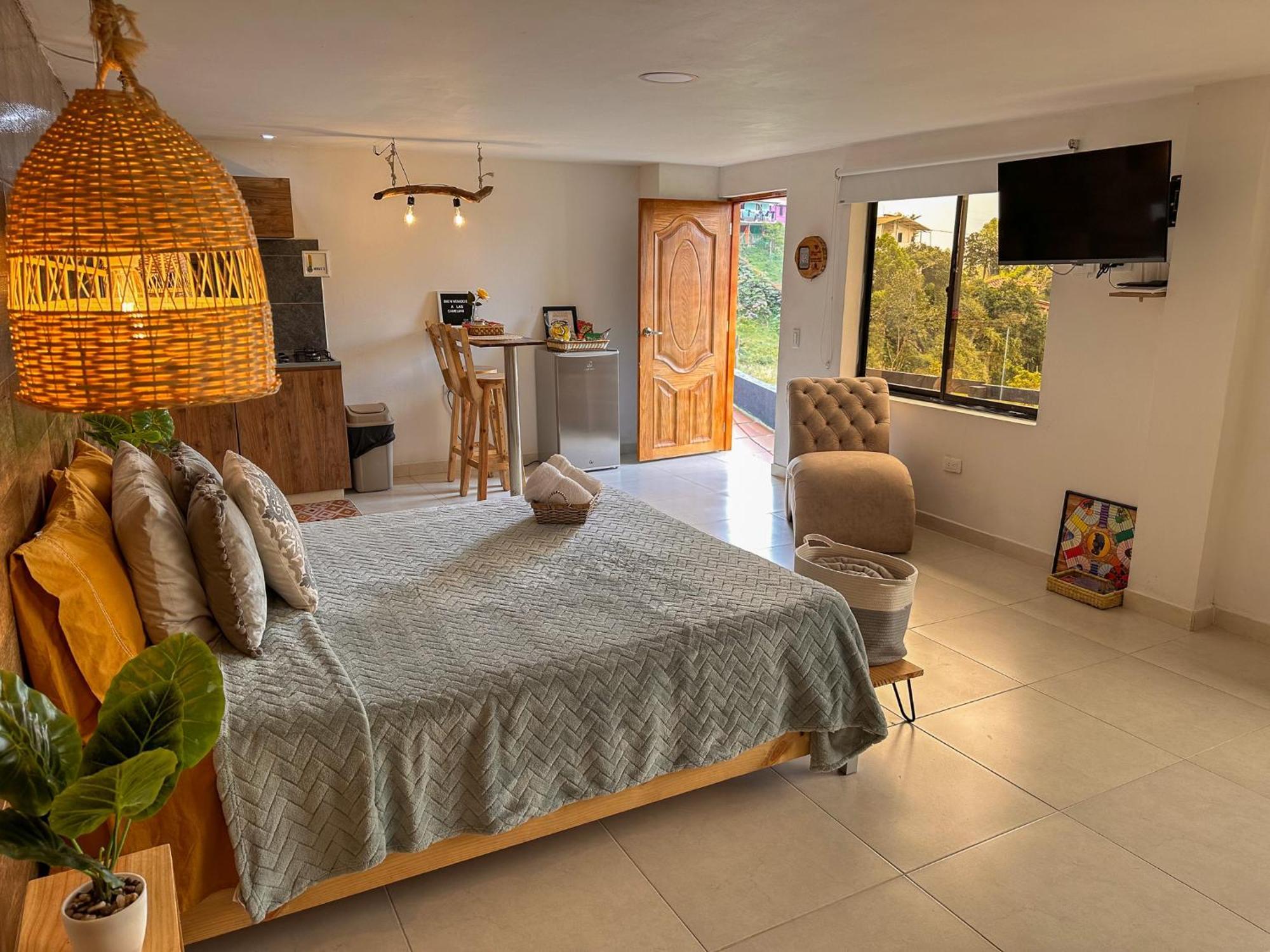 Cabanas Con Jacuzzi Y Chimenea - Casa Floral, Marinilla Exterior foto