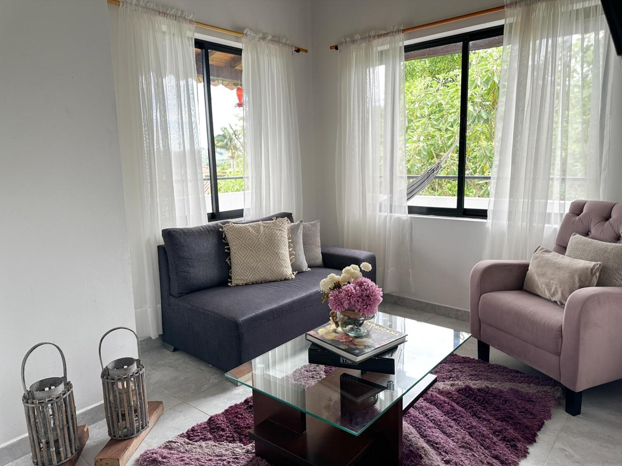 Cabanas Con Jacuzzi Y Chimenea - Casa Floral, Marinilla Exterior foto